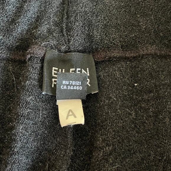 Eileen Fisher Gray Pull On Pants Minimalist Office Career Contemporary Casual M - Picture 4 of 8